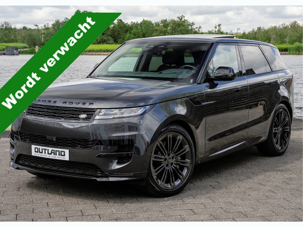 Land Rover Range Rover Sport P550e Autobiography | VERWACHT | Carpathian Grey - Ebony leder | Full Options | Enhanced Black Pack |