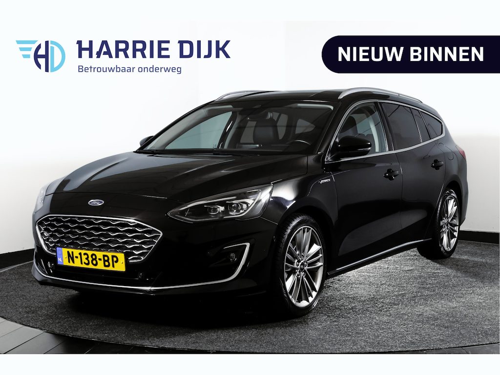 Ford Focus Wagon 1.5 EcoBoost 150 PK Vignale - Automaat | Adapt. Cruise | Winterpakket | PDC | Camera | NAV + Carplay/Android | ECC | DAB | Elk. Klep | LM 18" |