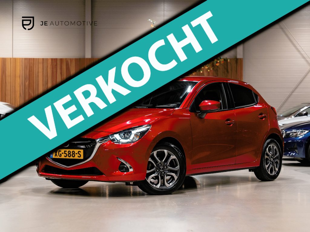 Mazda 2 1.5 Skyactiv-G GT-M Automaat, Hud, Cam, Navi, PDC, Private Glas, Voll Led, Dealer Onderhouden