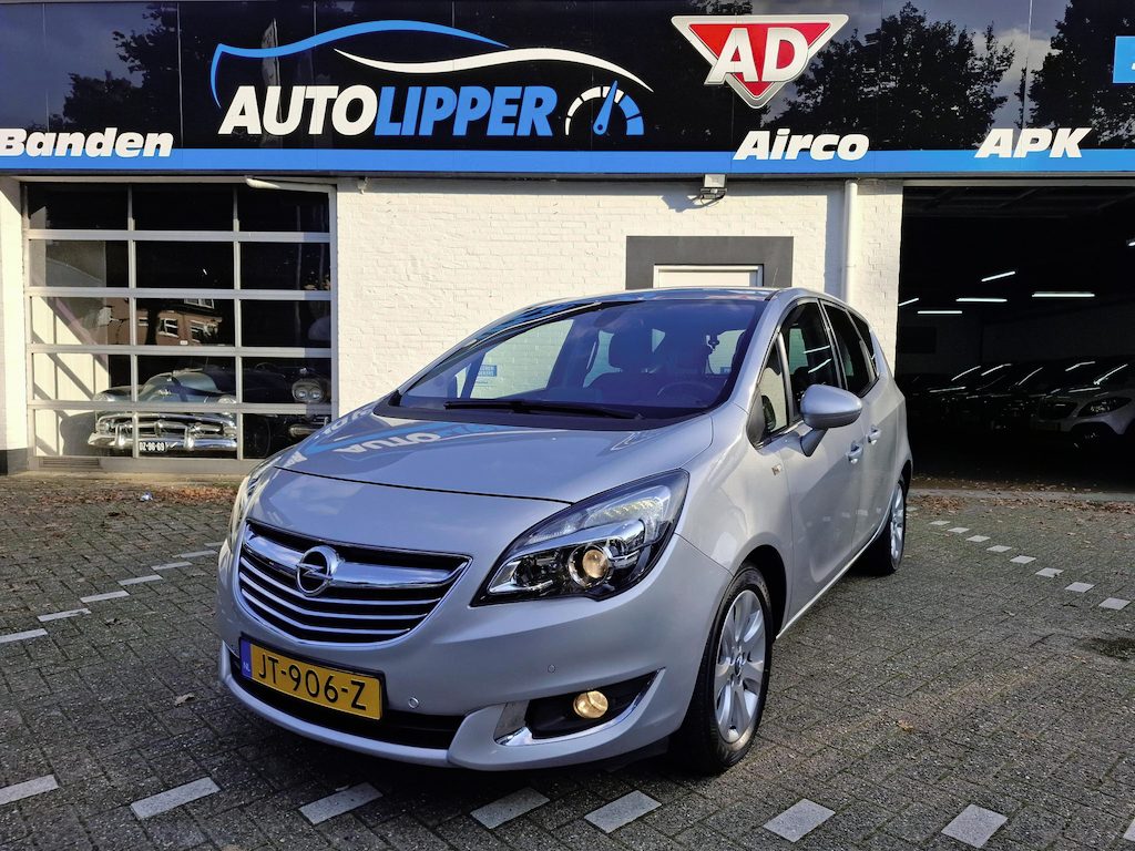Opel Meriva 1.4 Turbo Blitz /nieuwe apk/leder interieur/Navigatie/Lm velgen/