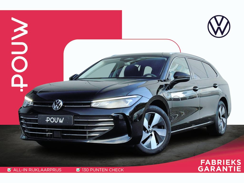 Volkswagen Passat Variant 1.5 eHybrid 204pk Business | Trekhaak | Camera | Travel Assist | Allseasonbanden |