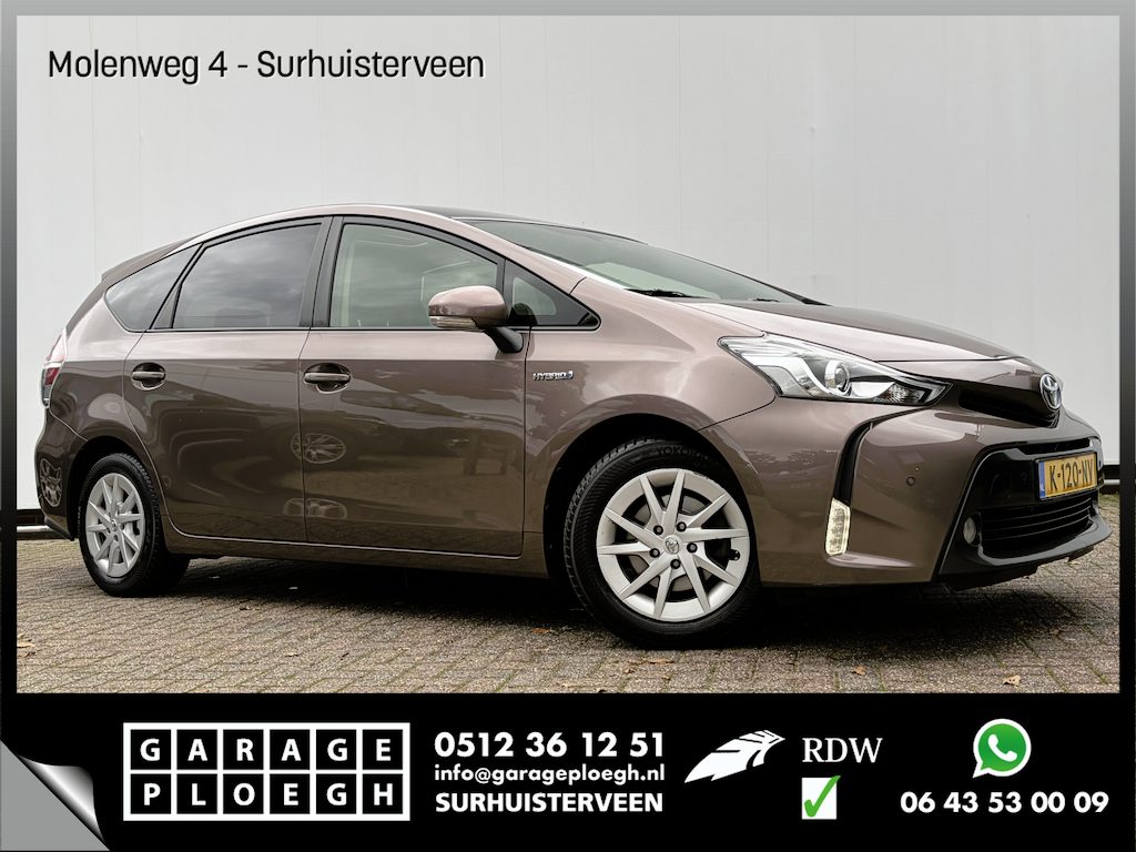 Toyota Prius+ 7-Pers 1.8 Dynamic Automaat Pano HUD Camera Cruise Stoelverw Nav/Cruise Voll.Onderhoud!