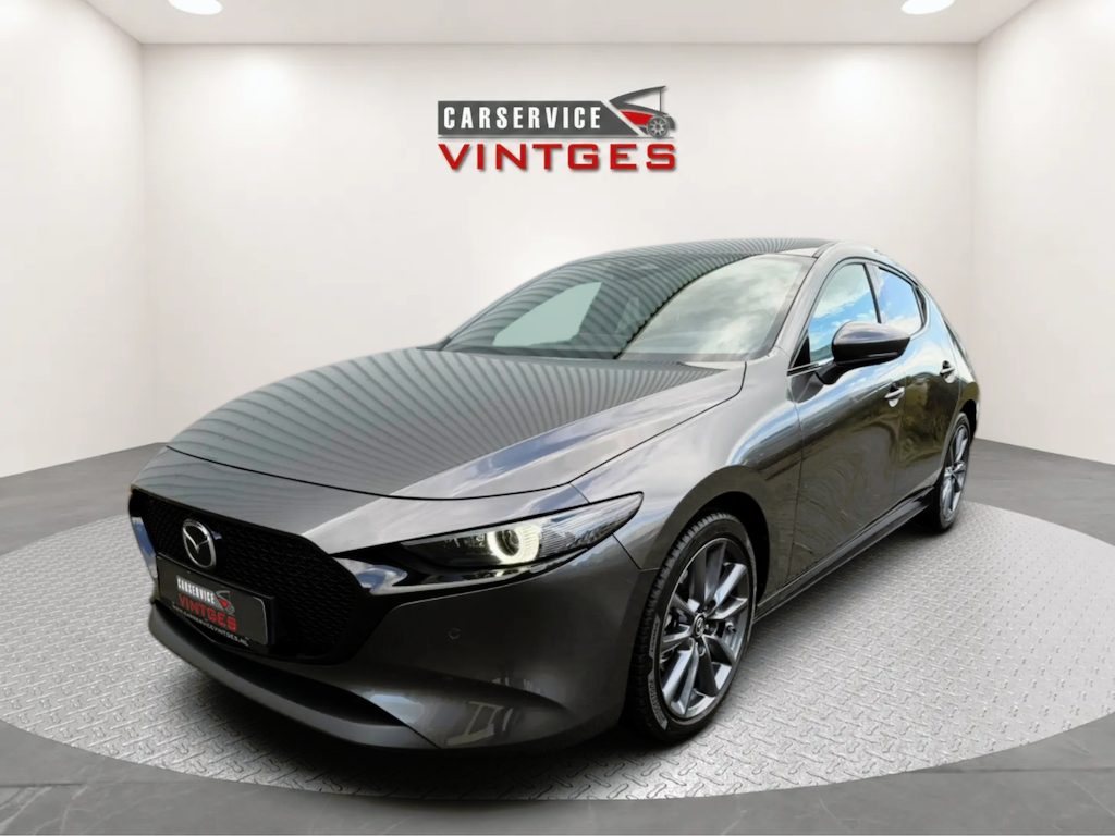 Mazda 3 2.5 e-SkyActiv-G M Hybrid 140 Takumi | Bose | 360 camera | 18 inch | Head-up | Leder | (141 pk)