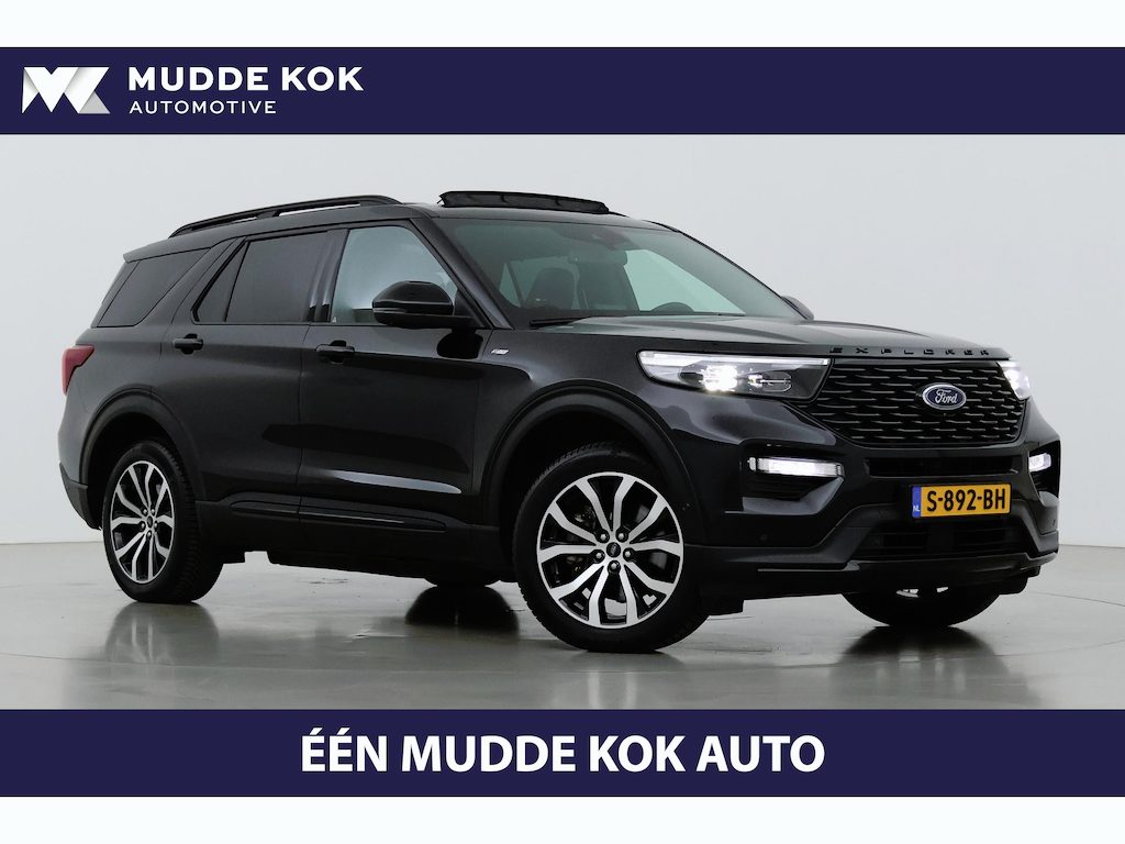 Ford Explorer 3.0 V6 ST-Line | 7 persoons | B&O | Panoramadak | 360° Camera | Trekhaak | BLIS | Stoelventilatie | 20 Inch