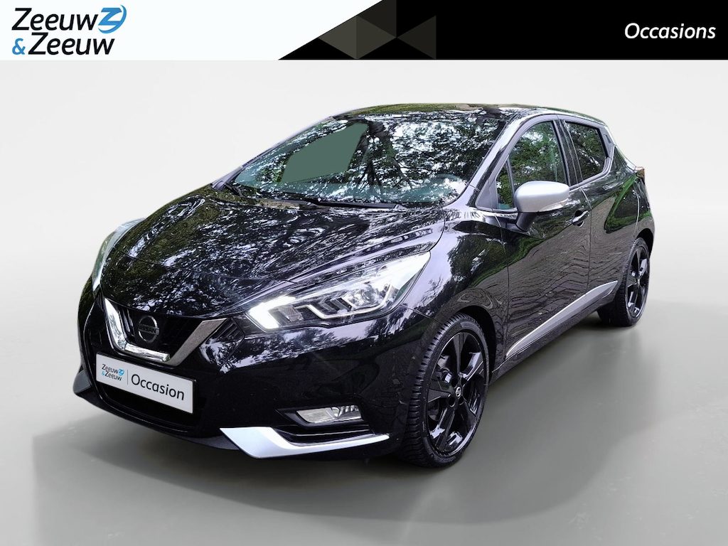 Nissan Micra 0.9 IG-T Acenta | AIRCO | 1 JAAR GARANTIE | TELEFOON | CRUISE | ZWARTE VELGEN