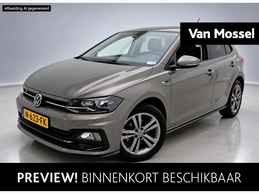 Volkswagen Polo 1.0 TSI R-Line Edition 95 PK | R-Line | Automaat | Navigatie | Parkeersensoren | Apple Carplay | Android Auto | Adaptive Cruise Control |