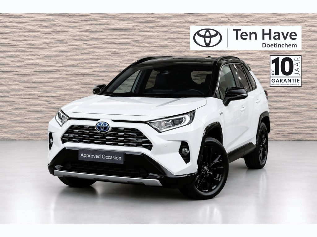 Toyota RAV4 2.5 Hybrid Bi-Tone Automaat | Apple CarPlay & Android Auto | JBL premium audio met 9 JBL speakers incl. subwoofer | Toyota Touch® 2 Go Plus navigatiesysteem | Ruitenwisser ontdooier vóór (benzine) | B