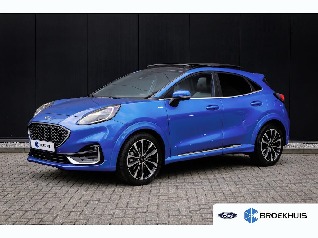 Ford Puma 1.0 EcoBoost Hybrid ST-Line X Vignale | Dealer OH | Panoramadak | Winterpack | Full LED | Adaptieve cruise | Camera | B&O | DAB | Massage | Elec. achterklep | Dodehoek detectie