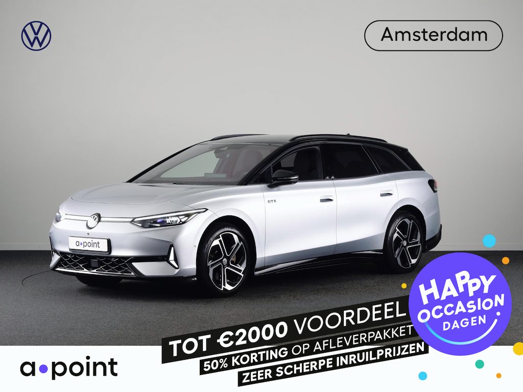 Volkswagen ID.7 Tourer GTX 86 kWh SOH 95 % | 340 PK 4 Motion | Martix koplampen | Headup display | Electrisch verstelbare massage stoelen | 360 graden camera |