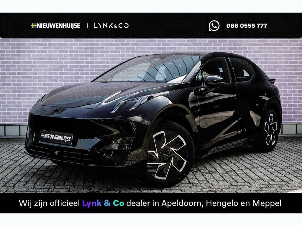 Lynk & Co 02 Business Edition 66 kWh | Apple Carplay/Android Auto | Keyless entry | Adaptive cruise control | Achteruitrijcamera | Panoramadak | 11KW lader | Stoelverwarming | Dodehoekdetectie | Ledverlichting | 15,4 inch middendisplay