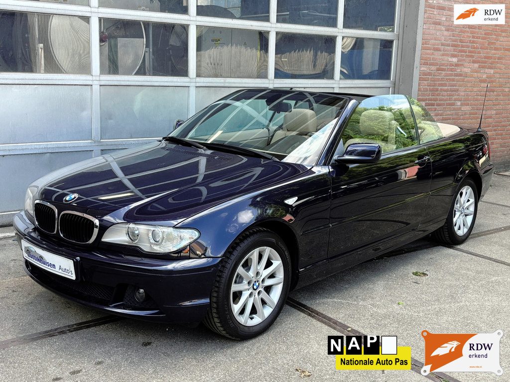BMW 3-Serie Cabrio 318Ci,XENON,LEER,119.000KM,nIEUWSTAAT