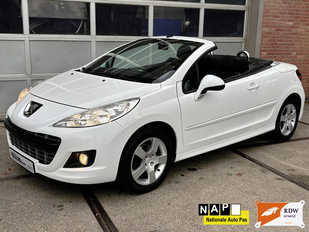 Peugeot 207 CC 1.6 VTi Noir & Blanc 120 PK,AIRCO,LMV,STOELVERW