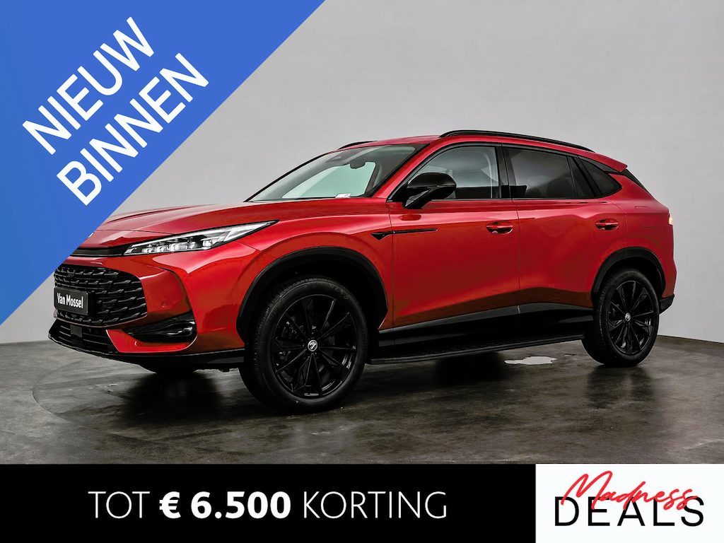 MG MG HS 1.5T PHEV Luxury Black Edition | 360 Camera | LED | Stoelverwarming | Adaptieve Cruise Control | Apple Carplay | Lederen Interieur | Black Edition |