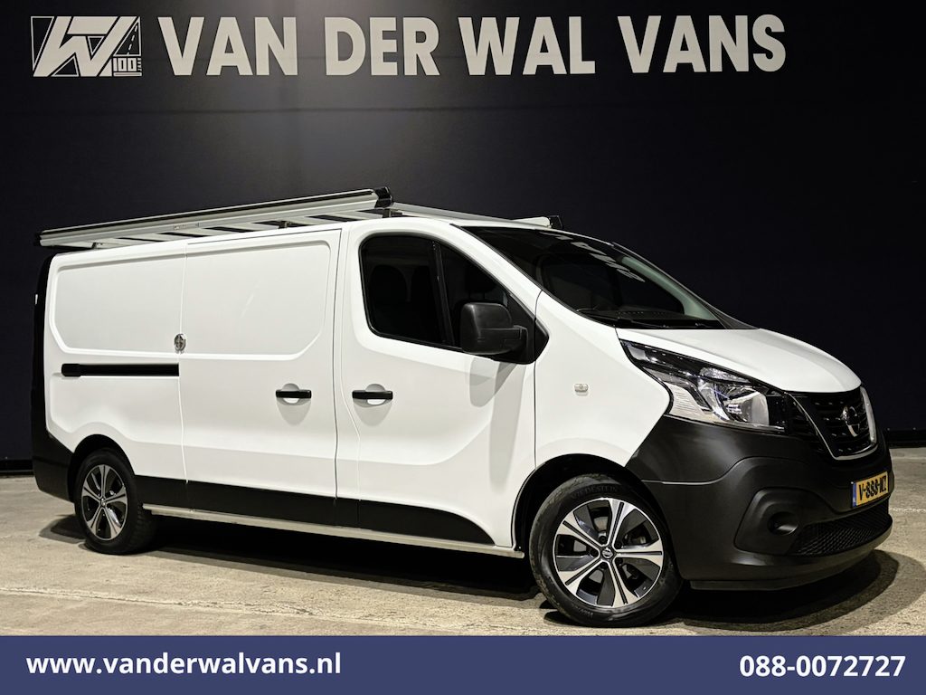 Nissan NV300 1.6 dCi 126pk L2H1 Euro6 Airco | Navigatie | Imperiaal | Trekhaak | Cruisecontrol Parkeersensoren, Bijrijdersbank