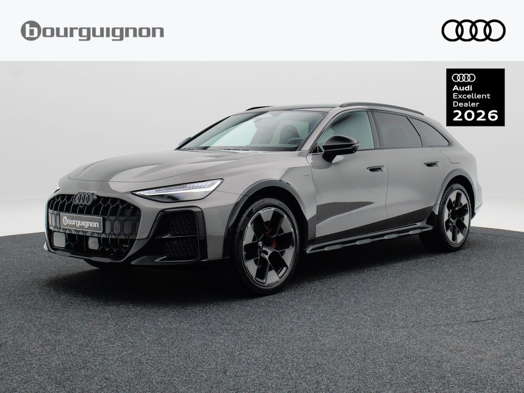 Audi A6 Allroad Avant e-hybrid | 367 PK | 21 inch velgen | Privacy glas | Smart glass Panoramadak | Rode remzadels | Trekhaak |