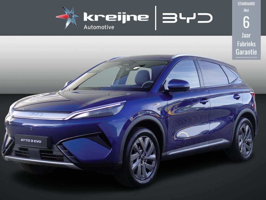BYD Atto 3 EVO Excellence 74.8 kWh | PANO | HEAD-UP | VOORRAAD | SNEL RIJDEN |