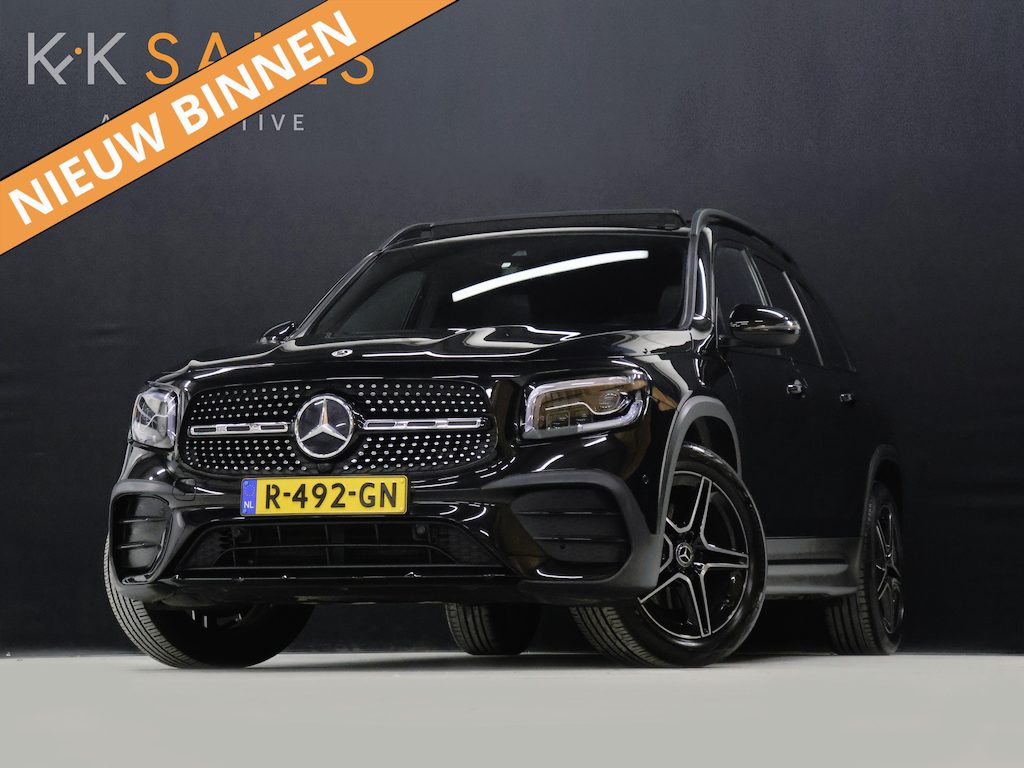 Mercedes-Benz GLB 200 Business Solution AMG 7p. [SCHUIFKANTELDAK, APPLE CARPLAY, ANDROID, CRUISE CONTROL, STOELVERWARMING, HALF ALCANTARA, DIGITAL DASH, CAMERA, PDC V+A, BLUETOOTH, CLIMATE CONTROL, NAVIGATIE, NIEUWSTAAT]