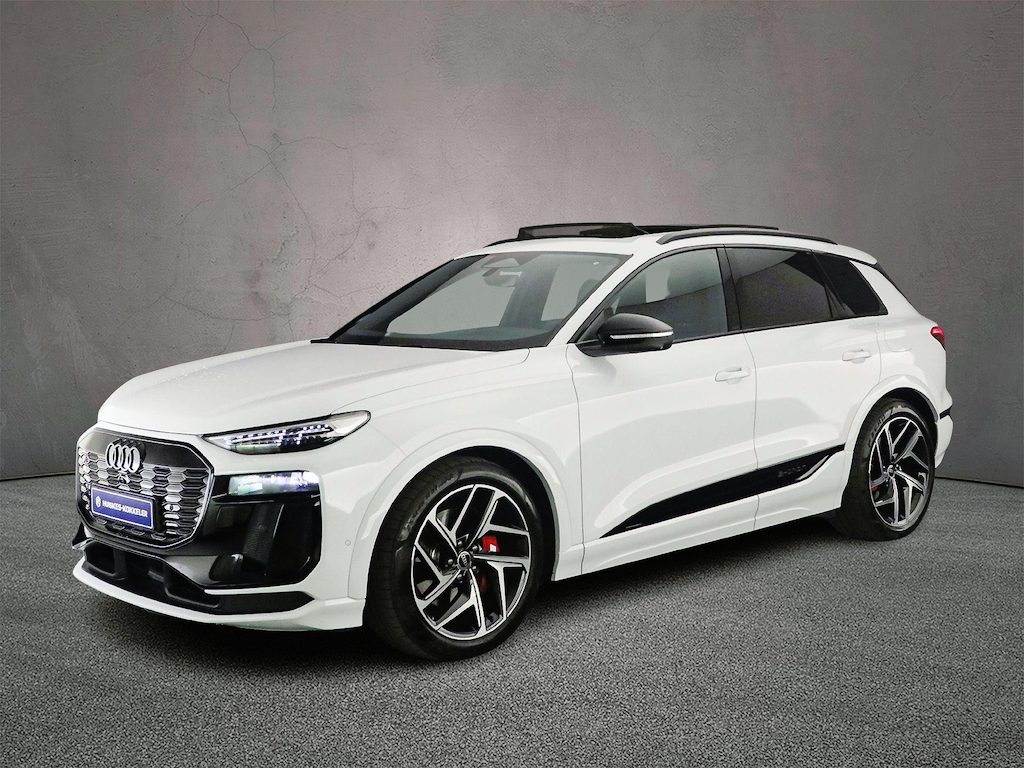 Audi SQ6 e-tron SQ6 quattro 100 kWh | Luchtvering | Matrix LED | Panoramadak | Ambient Lichtpakket | 360 Camera | Warmtepomp | Massagestoelen | B&O 3D