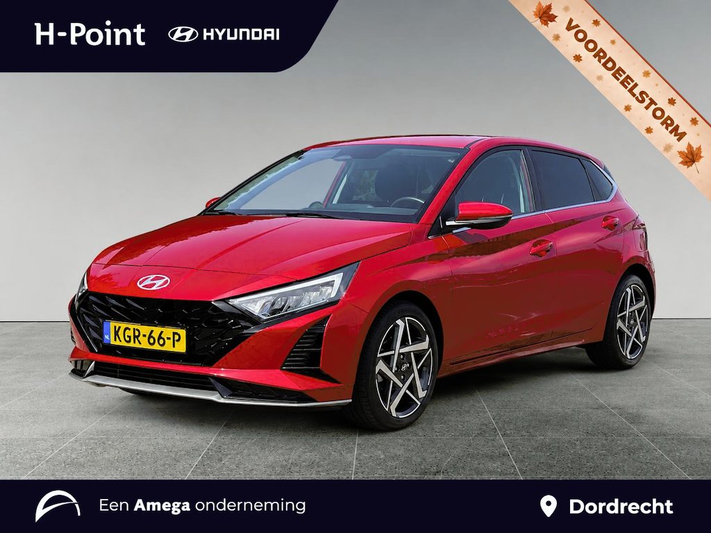 Hyundai i20 Premium 1.0 T-GDI 100pk | AUTOMAAT | NAVI | CLIMA | 17'' BI-COLOR LM-VELGEN | KEYLESS ENTRY |