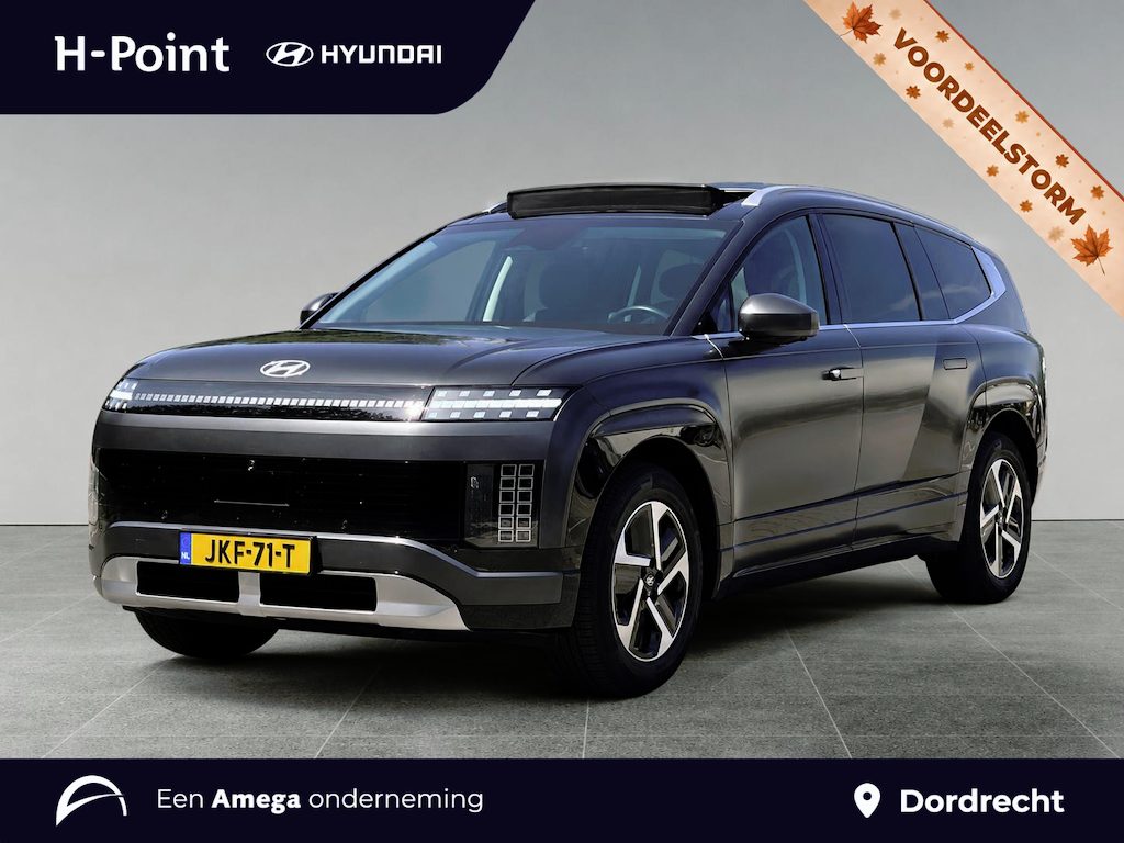 Hyundai Ioniq 9 Connect+ 110.3kWh 218pk | 7-PERSOONS | SCHUIF/KANTELDAK | 360° CAMERA | LEDER | ELEKT. VERST.STOELEN | BLIND-SPOT | BOSE | V2L |