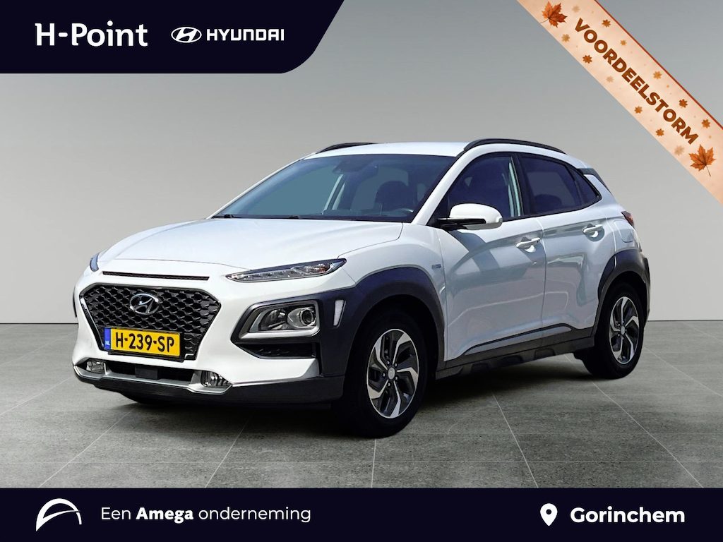 Hyundai Kona Fashion 1.6 GDI HEV 140pk | TREKHAAK | HUD | ADAPTIVE CRUISE | NAVI | KEYLESS ENTRY | CAMERA | CLIMA |