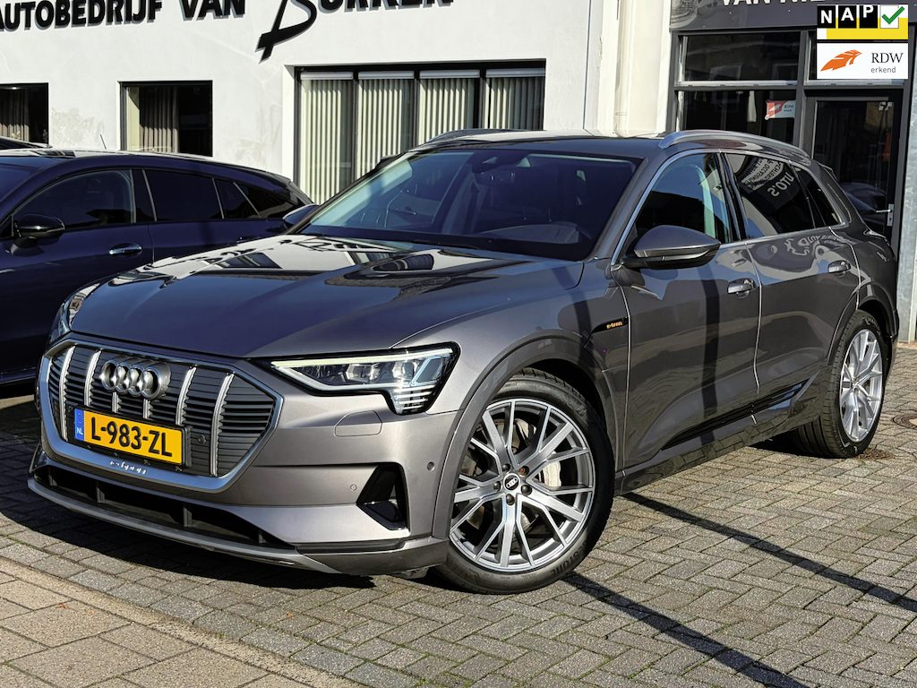 Audi E-tron 55 quattro Advanced edition Plus 95 kWh,SOH 89,1%,Pano,Trekhaak, Mem. Stoel,Leder