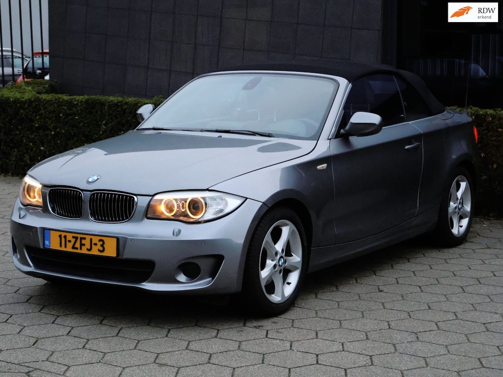 BMW 1-Serie Cabrio 125i High Executive|Cruise|Nav|Climate|Stoelverwarming