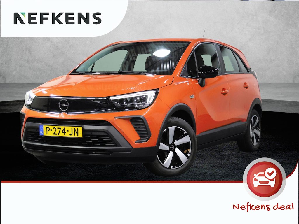 Opel Crossland 1.2 Edition | 1ste eigenaar | AppleCarplay/AndroidAuto | Camera | Navigatie | Airco | Parkeersensoren VOOR + Achter | DAB Radio | Isofix |