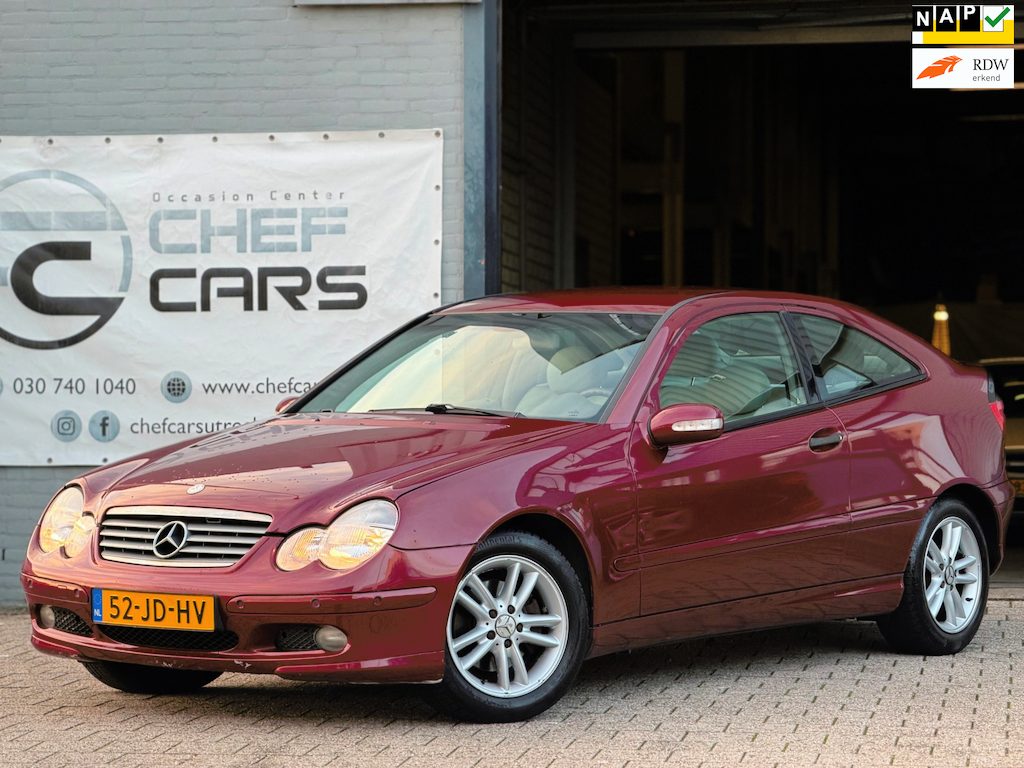 Mercedes-Benz C-klasse 200|NAP|AUTOMAAT|1EIGENAAR|LEER|PDC|BOEKJES!
