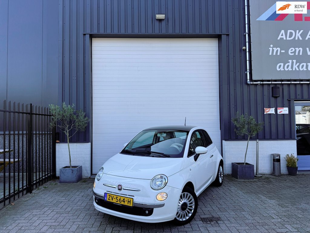 Fiat 500 1.2 Lounge PANORAMA/AIRCO/LM VELGEN/NIEUWE APK