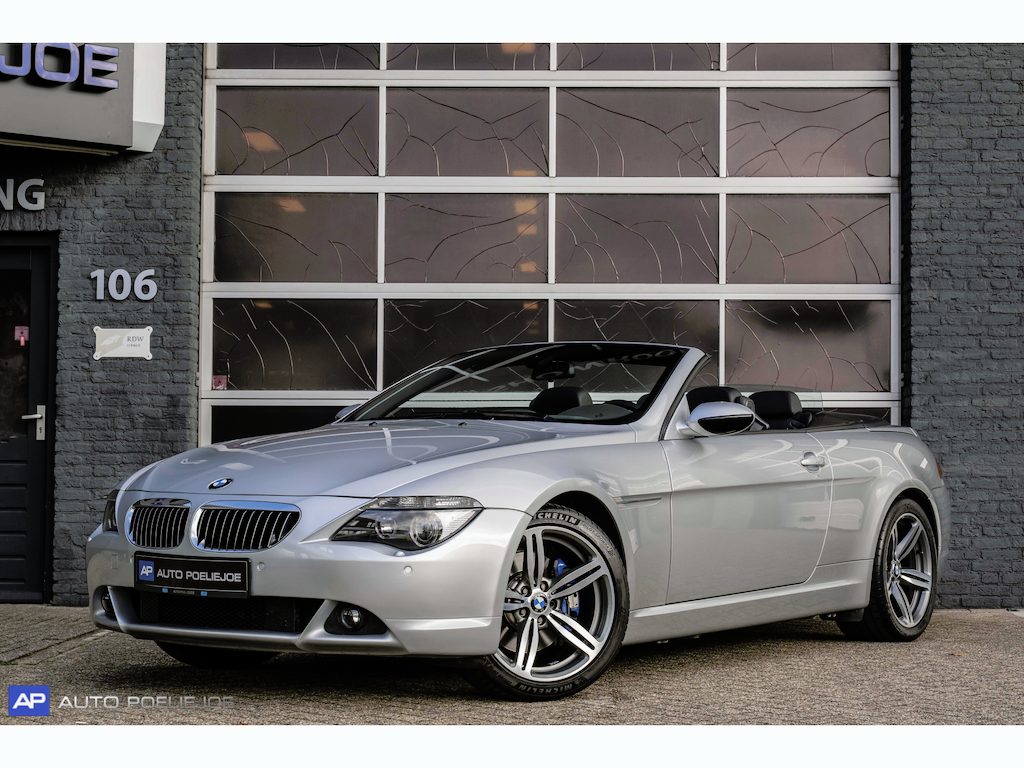 BMW 6-Serie Cabrio 645Ci Airco, Leder, Head-Up, 19 INCH, Navi, 105 KM !!!!