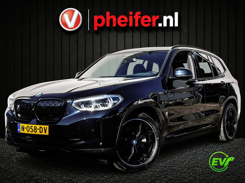BMW iX3 High Executive 80 kWh SOH 98% Head-up/ Shadowline/ Leer/ Sportstoelen/ Haman-Kardon/ Carplay/ 360 Camera/ Panoramadak