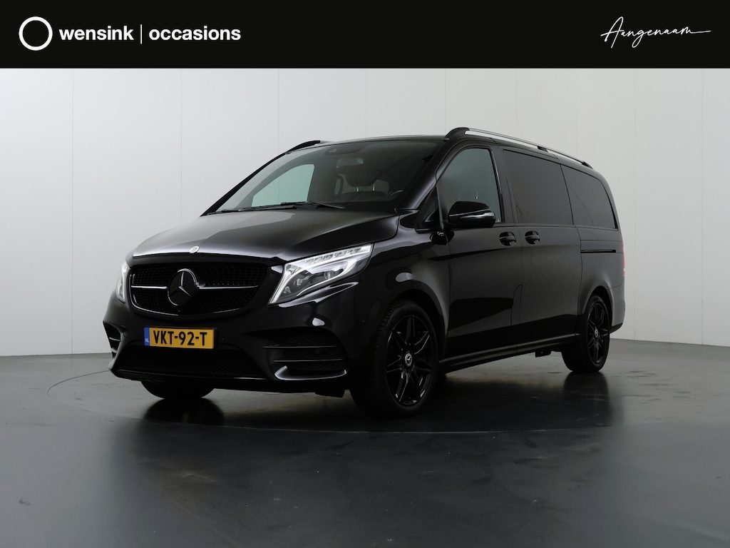 Mercedes-Benz V-klasse 300d L2 | DUBBELE CABINE | AMG | AVANTGARDE | BURMESTER | DISTRONIC PLUS | AFN. TREKHAAK | LEDEREN BEKLEDING | 360° CAMERA | KOELBOX | ELEKTRISCHE DEUREN