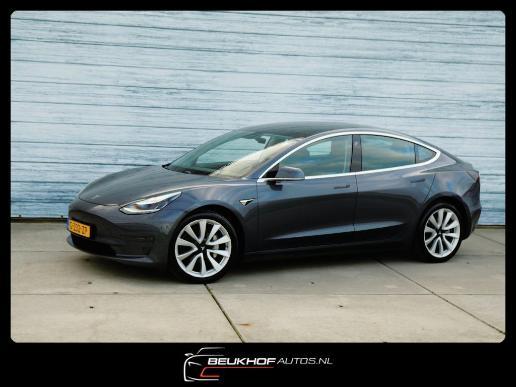 Tesla Model 3 Long Range AWD 75 kWh FSD Pano Leer Soh 90%
