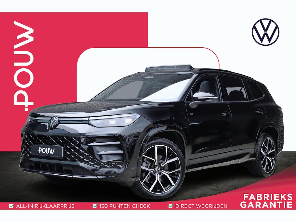 Volkswagen Tayron 1.5 eHybrid 272pk R-Line Edition | SoH 100% | Panormadak | Blackstyle Pakket | Achteruitrijcamera