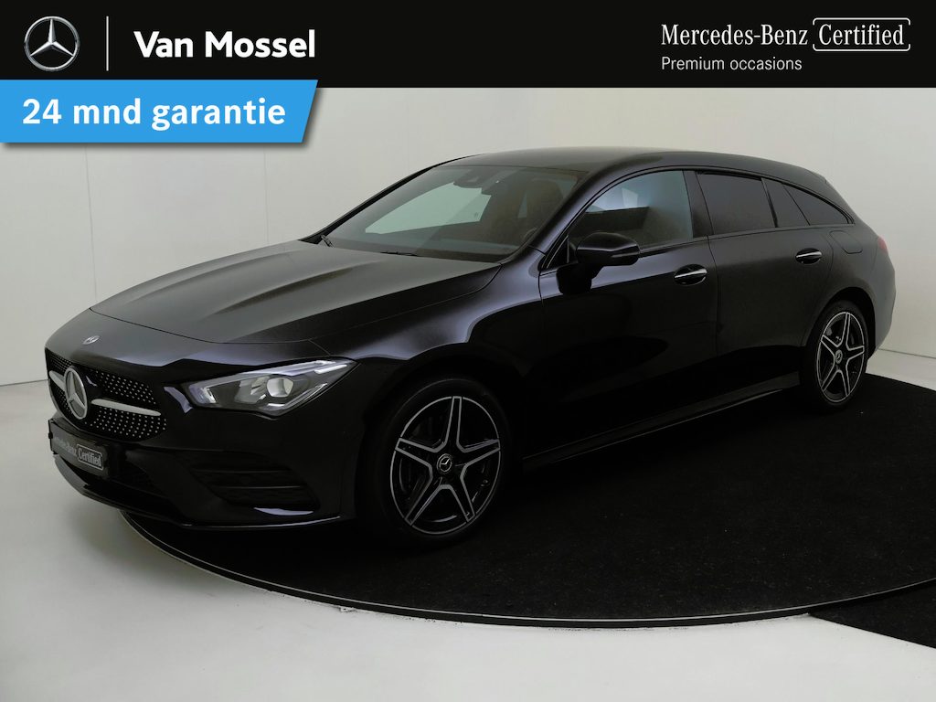 Mercedes-Benz CLA Shooting Brake 250 e AMG Line Keyless / Parkeercamera / Nightpakket / Sfeerverlichting / Stoelverwarming / Elektr. Achterklep