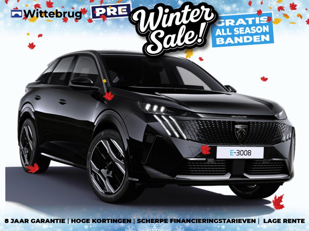 Peugeot E-3008 GT Exclusive 210 73 kWh DIRECT RIJDEN - LEDER - RIJKLAAR - 8 JAAR GARANTIE