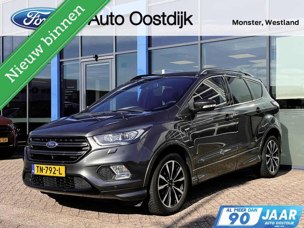 Ford Kuga 1.5 EcoBoost ST Line 150PK Winterpack Camera 2000KG Trekgewicht Cruise Bi-Xenon Elek. Achterklep Parkeersensoren Keyless Climate Privacy Glass *Dealer Onderhouden*