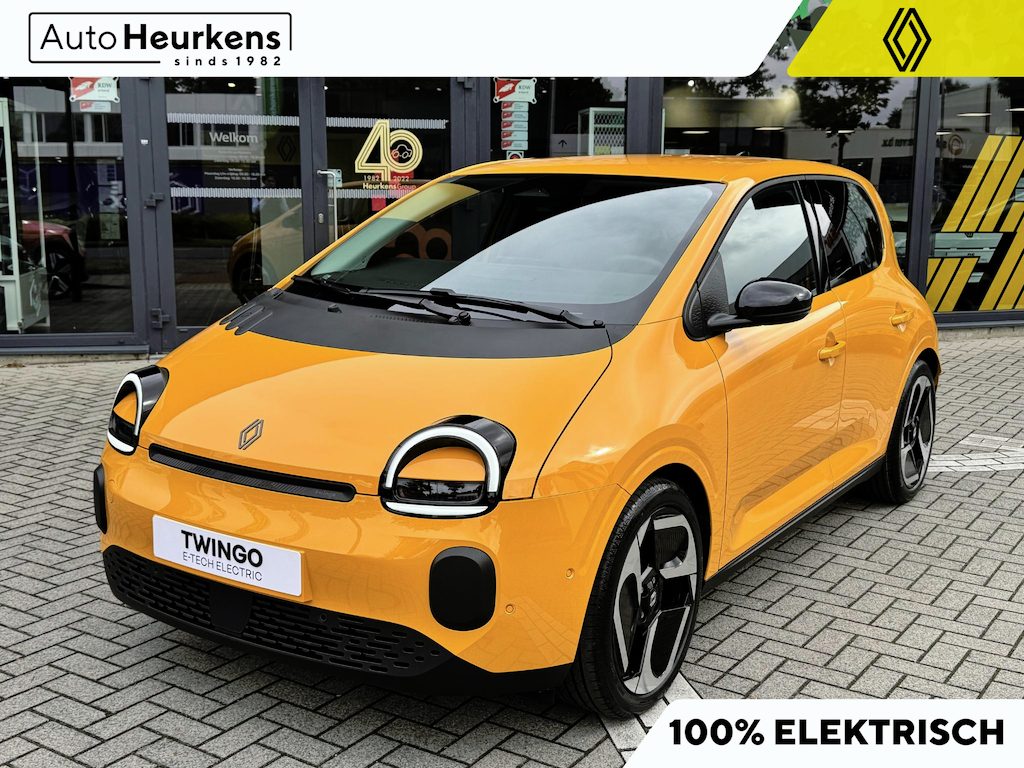 Renault Twingo Techno 80pk Urban Range l V2G l 8 jaar batterijgarantie! | 18' velgen | Pack Privilege | Snel leverbaar