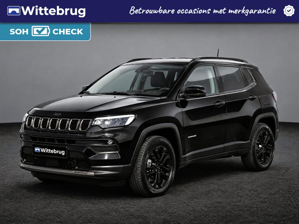 Jeep Compass 4xe 240 Plug-in Hybrid Electric Upland Navi | Camera | Adaptive Cruise | Keyless | Draadloos laden | 18" LMV YP