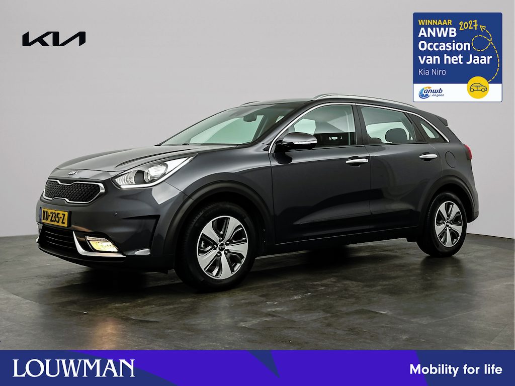 Kia Niro Hybrid 1.6 GDi First Edition | Automaat | Half-leder | Parkeercamera