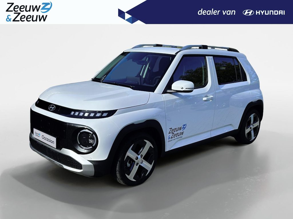 Hyundai Inster Evolve Sky 49 kWh Zeer rijk uitgevoerd met oa schuif/kanteldak, airco etc! Nu met DEMOKORTING! Incl. resterend fabrieksgarantie!!