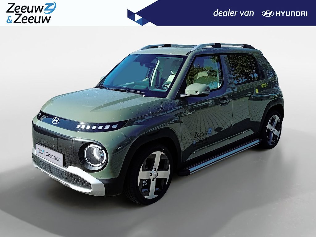 Hyundai Inster Pulse Advanced 42 kWh ''SPECIAL TERREINLOOK '' oa Sidebars, Schuif /kanteldak, NAVI,  etc.!  !!NU incl. DEMOKORTING en resteren fabrieksgarantie!!!  Zeer compleet!