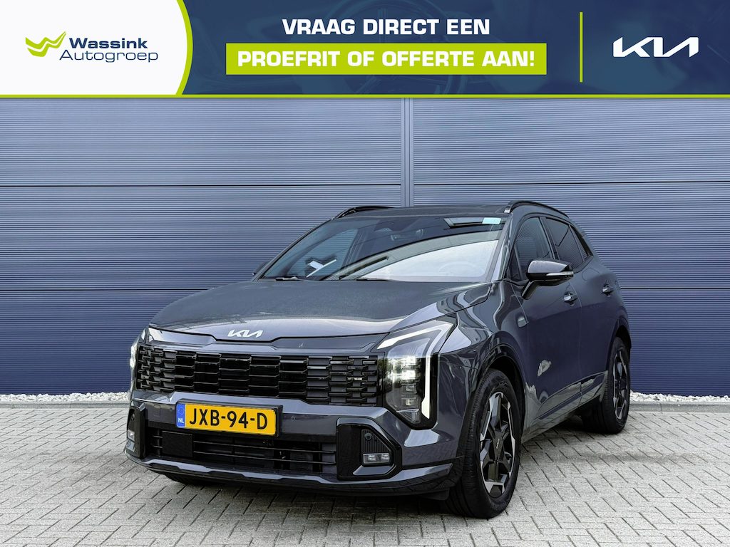 Kia Sportage 1.6 T-GDi Hybrid GT-Line | Panorama dak | Stoel & Stuurverwarming | Head-up display | Achteruitrijcamera | Apple carplay/Android auto