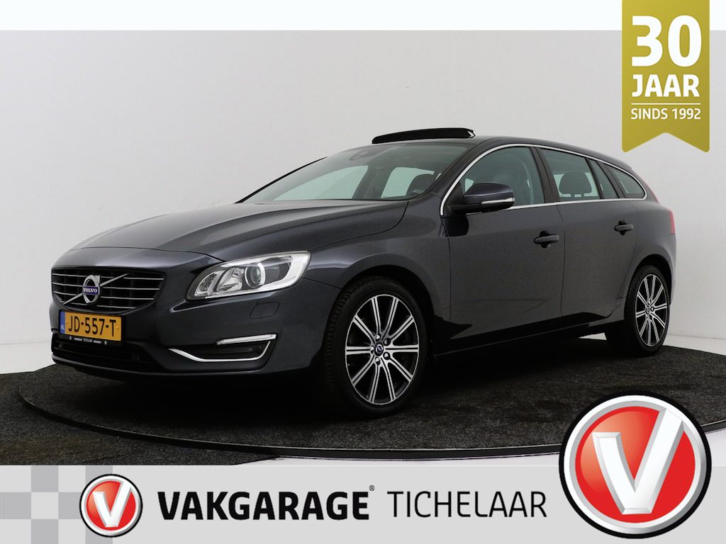 Volvo V60 2.0 T4 Nordic+ | Org NL | Schuif-/Kanteldak | Leer | Stoelverwarming | Camera | Cruise Control | Climate Control |