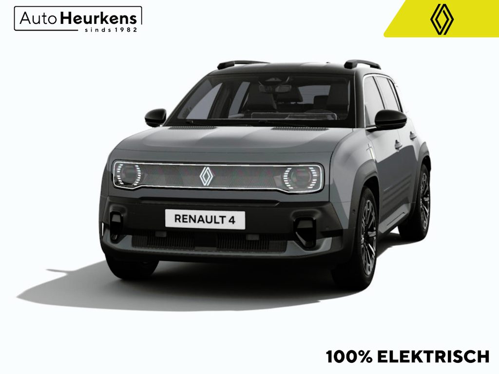 Renault 4 Iconic 150 pk Comfort Range | €.2.000,- voorraadvoordeel | V2G l Pack Advanced Driving Assist | 8 jaar batterijgarantie!