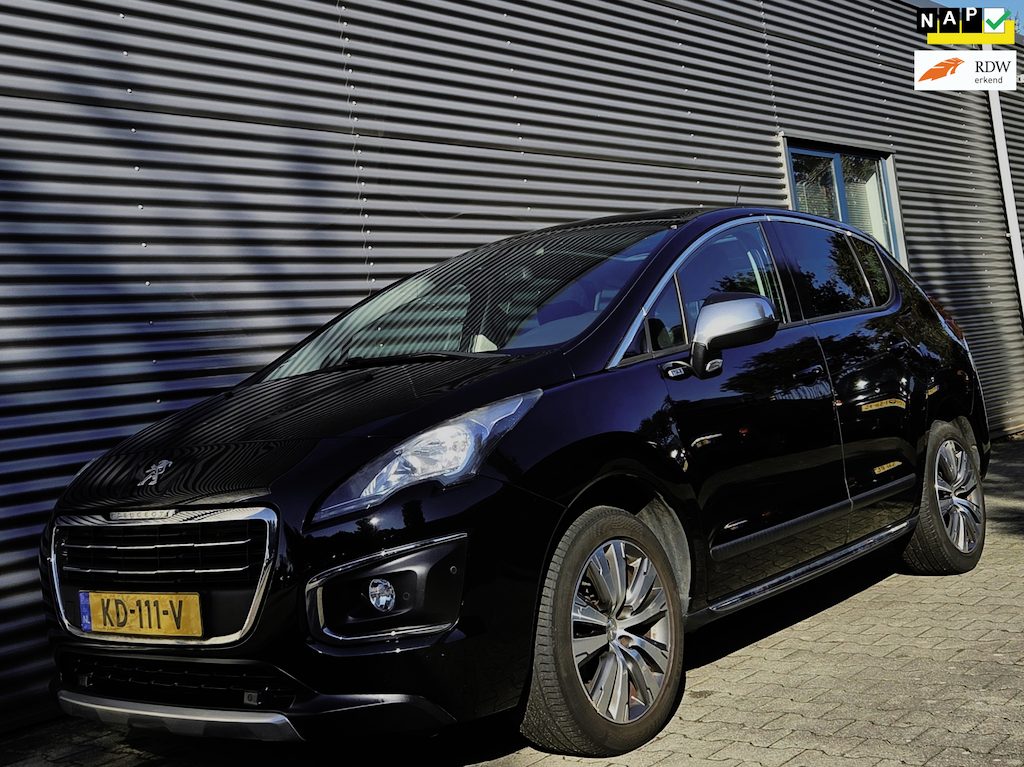 Peugeot 3008 1.2 PureTech Style 08-2016 Zwart Metallic APK NIEUW!!