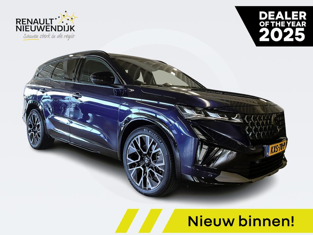 Renault Espace E-Tech full hybrid 200 Esprit Alpine 7p. | 4 CONTROL | ADAPT. CRUISE | APPLE & ANDROID CARPLAY | NAVI | PDC |