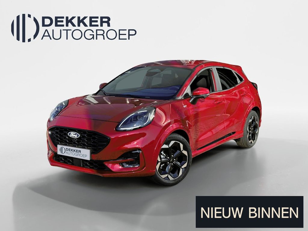 Ford Puma 1.0 EcoBoost Hybrid ST-Line X GRATIS AUTOMAAT | NIEUW | WINTER PACK | DRIVER ASSISTANCE PACK