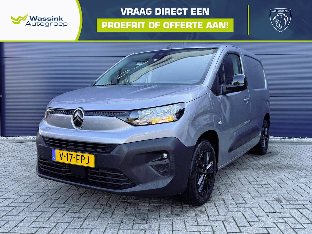 Citroën Berlingo 1.5 BlueHDi 130 S&S L1 | Apple Carplay/Android Auto | Camera | Houtafwerking Laadruimte | Trekhaak | Lichtmetalen velgen | Stuur/Stoel/Voorruit verwarming | Lage kmstand!